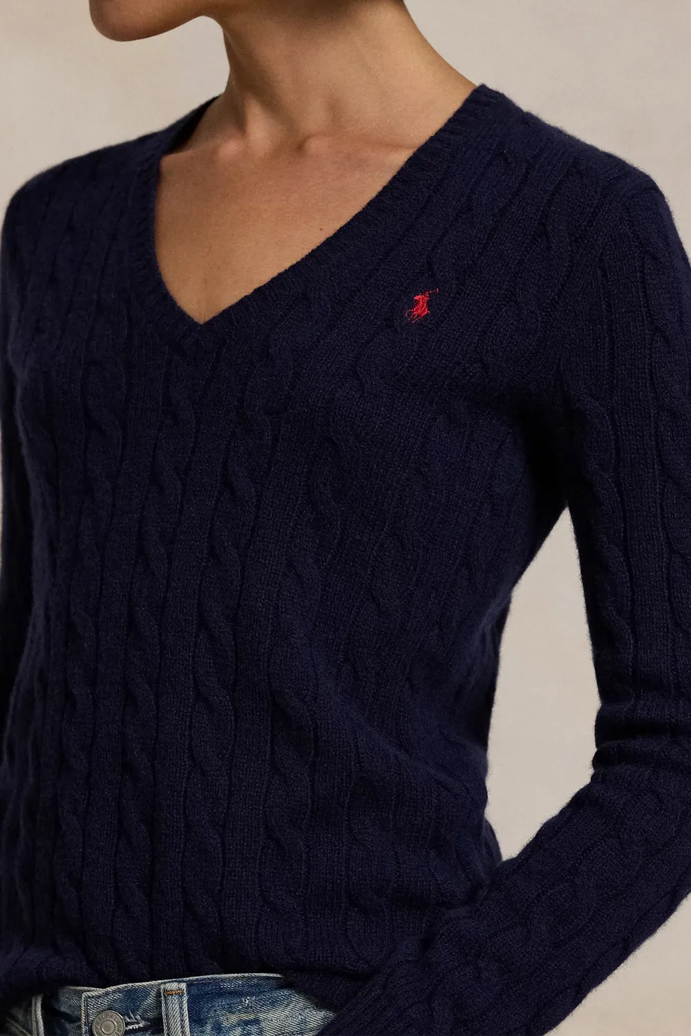 POLO RALPH LAUREN Maglia Kimberly in lana e cashmere
