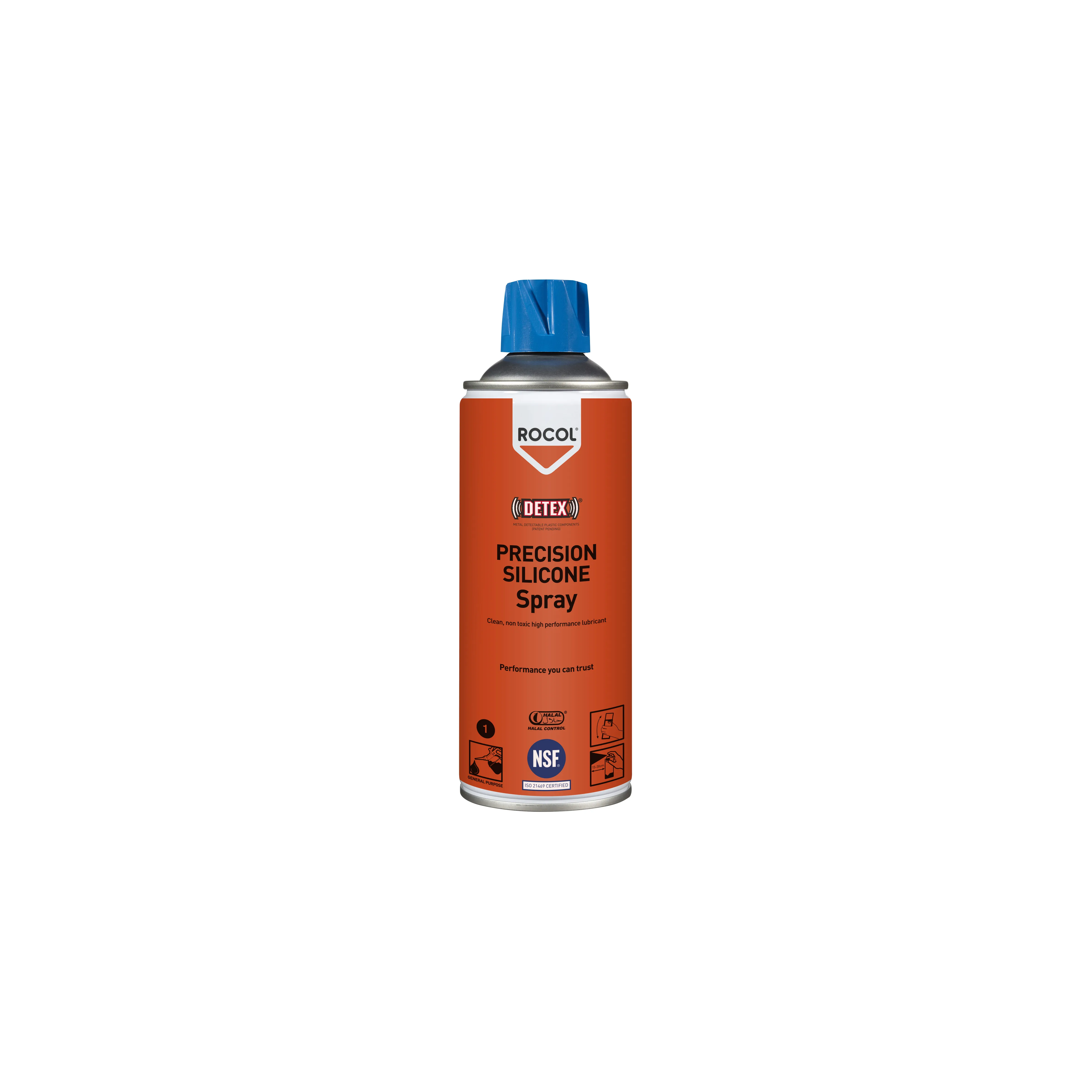 Precision Silicone Spray Lubrificante polivalente Silicone da 400 ml, idoneo ad uso alimentare