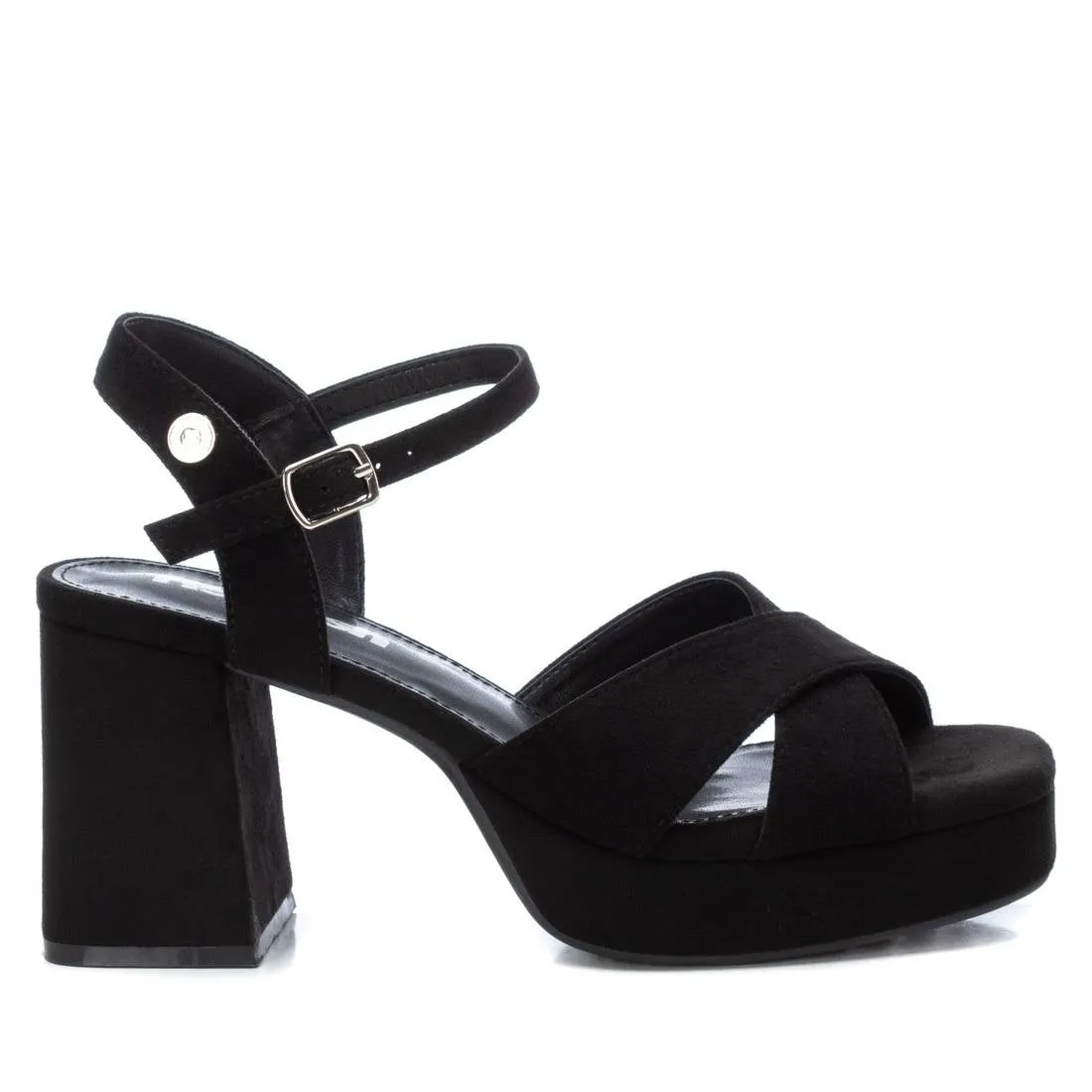 REFRESH Sandalo Tacco Medio Donna - 171944 Nero  