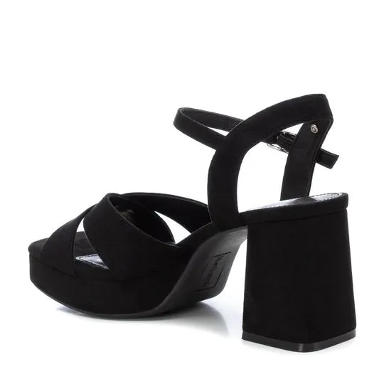 REFRESH Sandalo Tacco Medio Donna - 171944 Nero  
