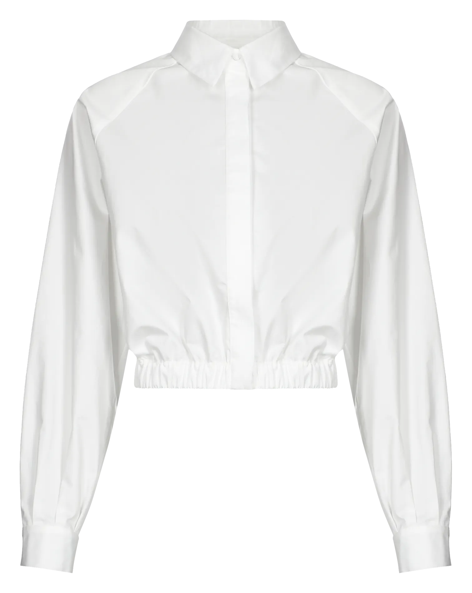  SAISON 1865   USHO - Camicia corta in cotone | Bianco
