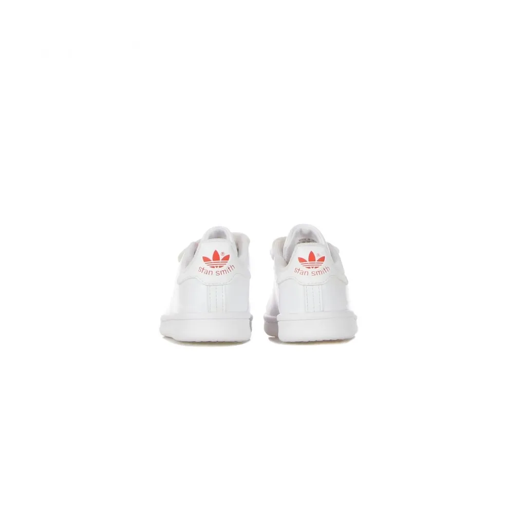 SCARPA BASSA BAMBINO STAN SMITH CF C CLOUD WHITE/VIVID RED/CLOUD WHITE