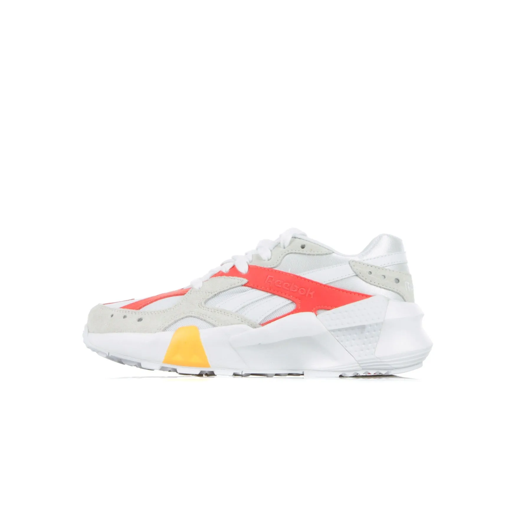 Scarpa Bassa Uomo Aztrek Double 93 White/true Grey/red/gold