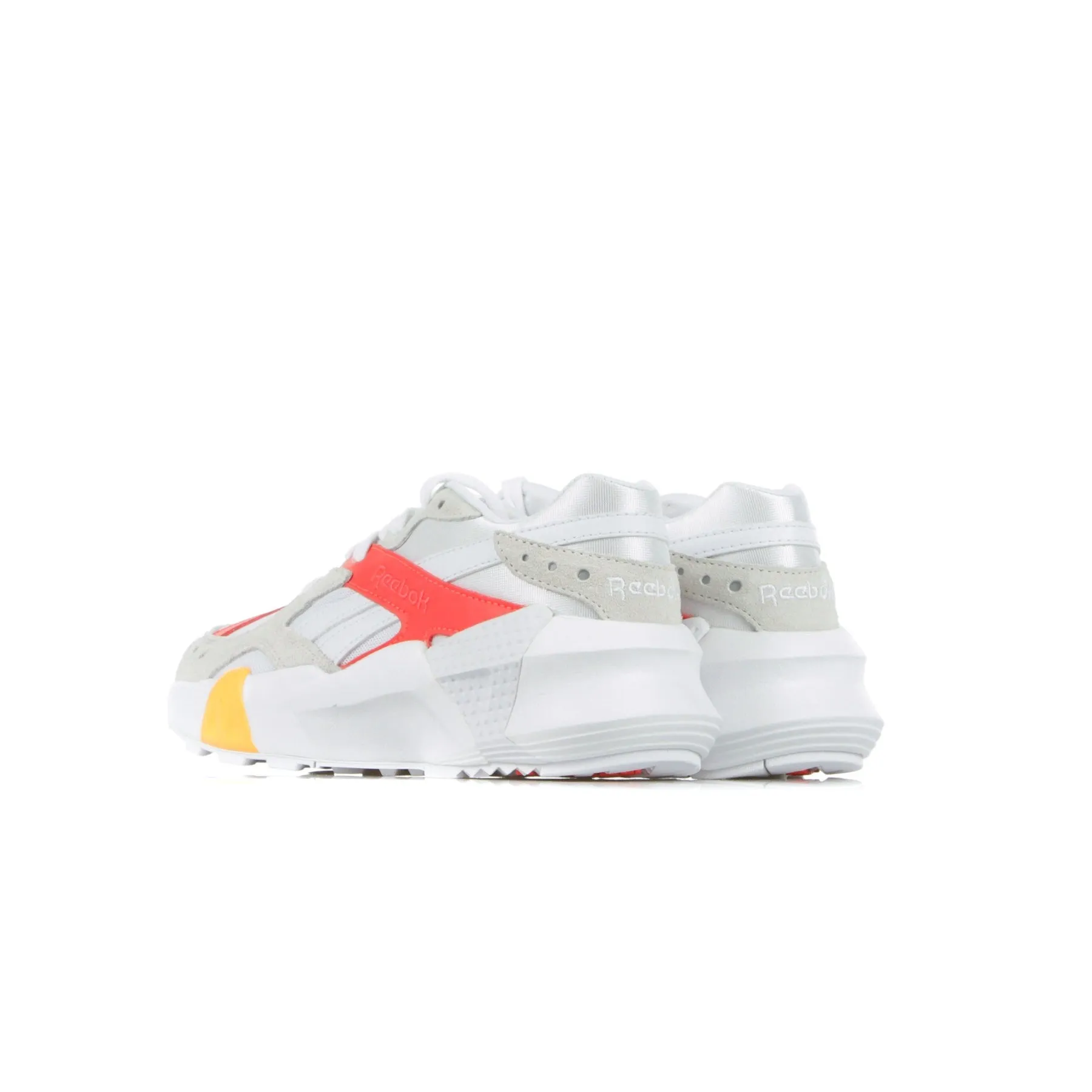 Scarpa Bassa Uomo Aztrek Double 93 White/true Grey/red/gold