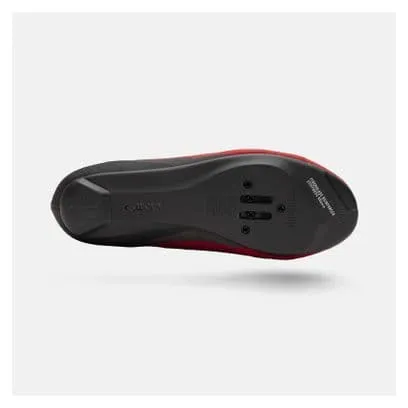 Scarpe da strada rosse Giro STYLUS