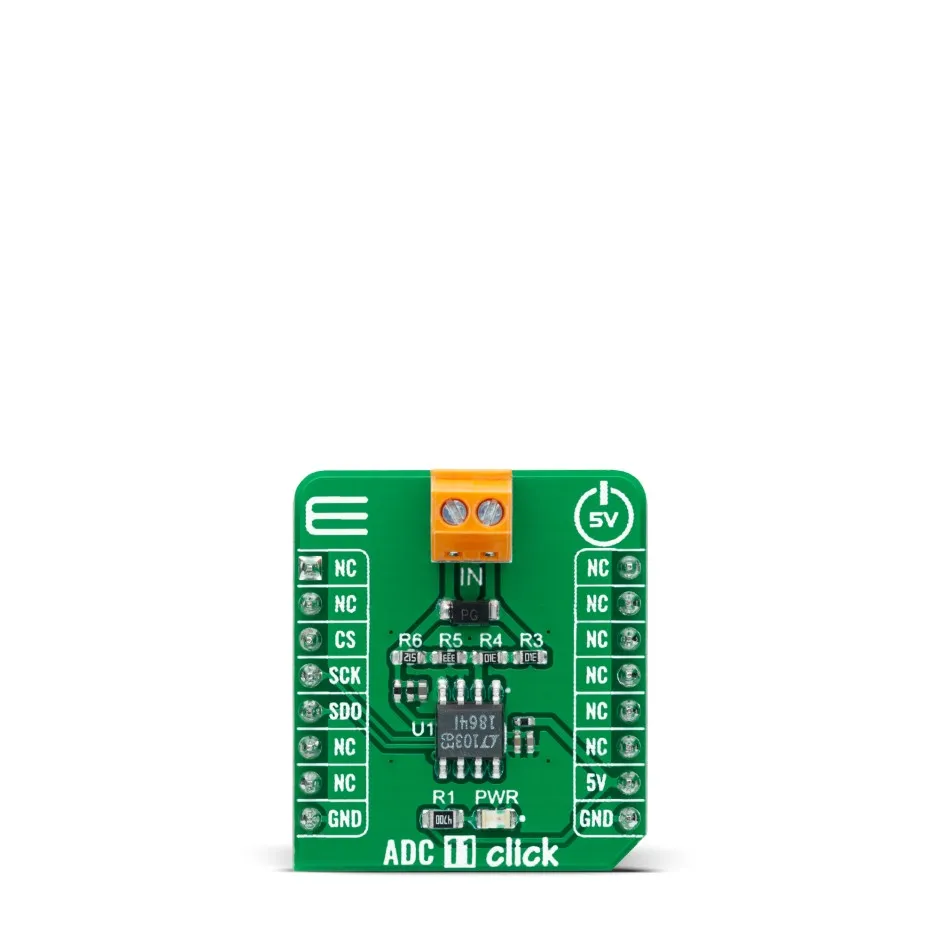 Scheda aggiuntiva ADC MikroElektronika per Connettore femmina mikroBUS