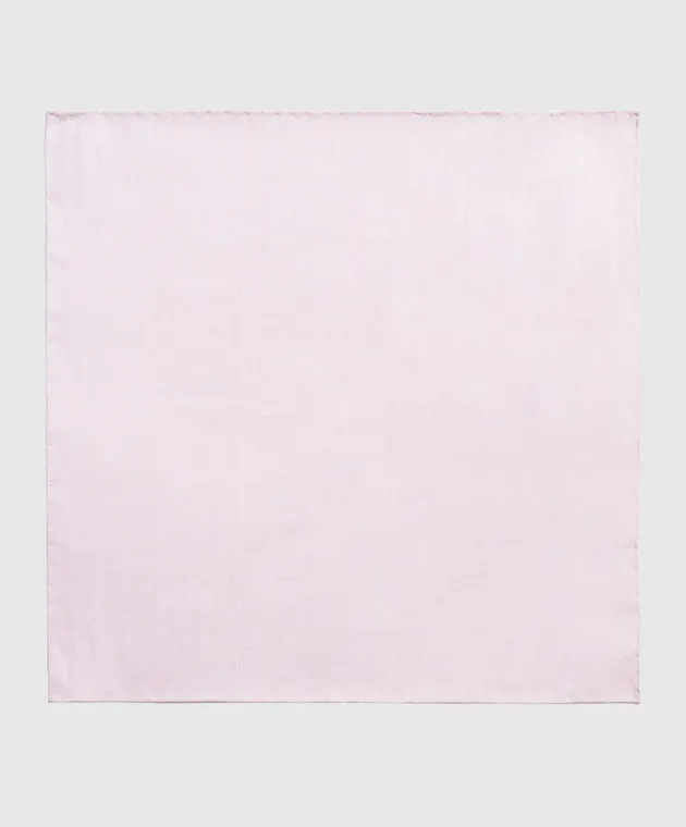 Stefano Ricci Sciarpa a righe rosa per bambini YFZ25COLJ1754
