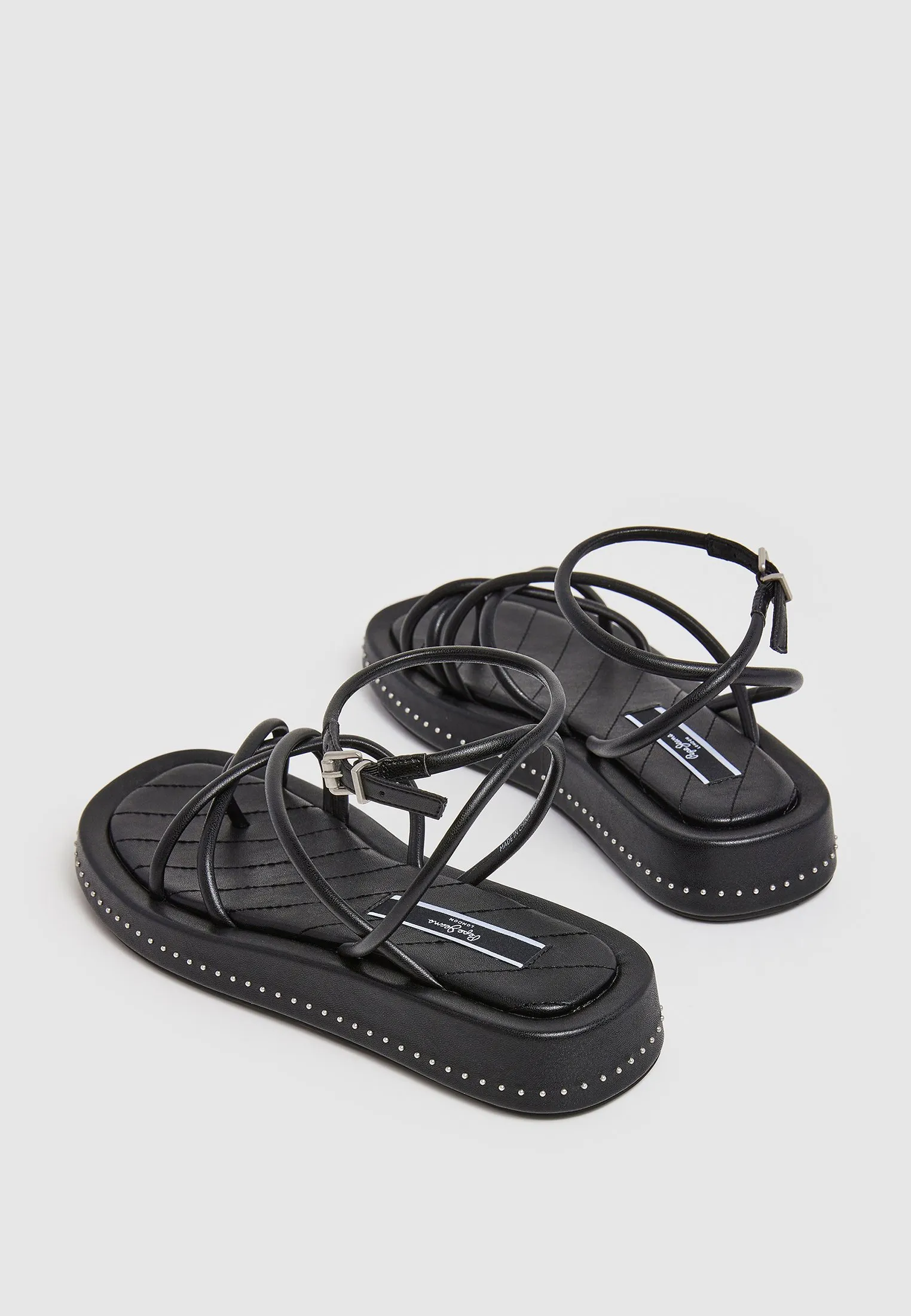 SUMMER STUDS - Sandali con plateau