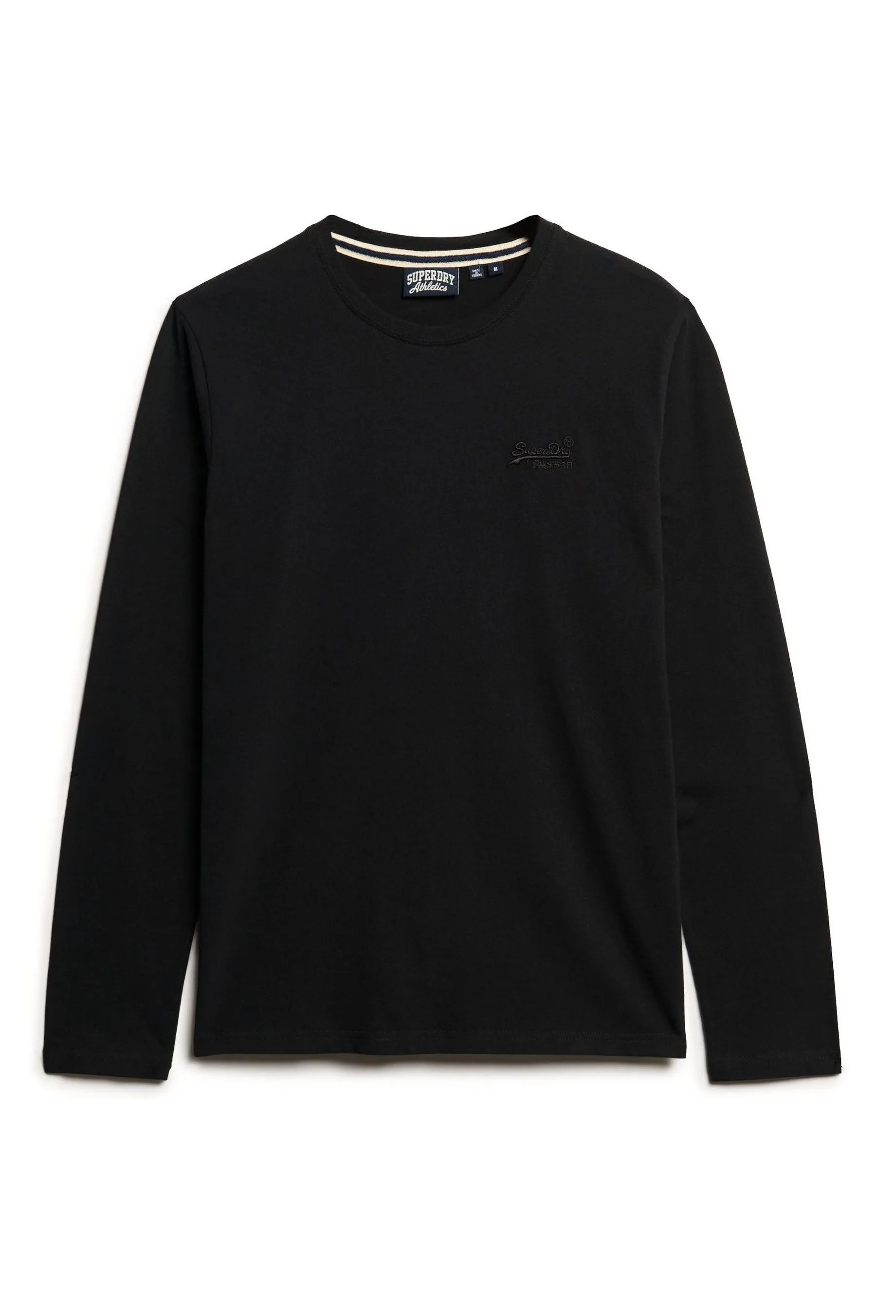 Superdry 100% Cotton Essential Logo Long Sleeve Top    