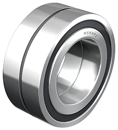 Supporto cuscinetto a sfera Cuscinetto a sfere a contatto angolare a una corona NSK in Acciaio, 2 file, Ø int. 40mm, Ø