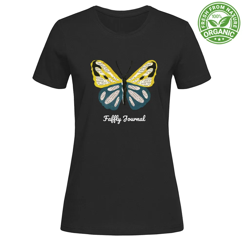 T-Shirt Woman Organic Faffly Journal