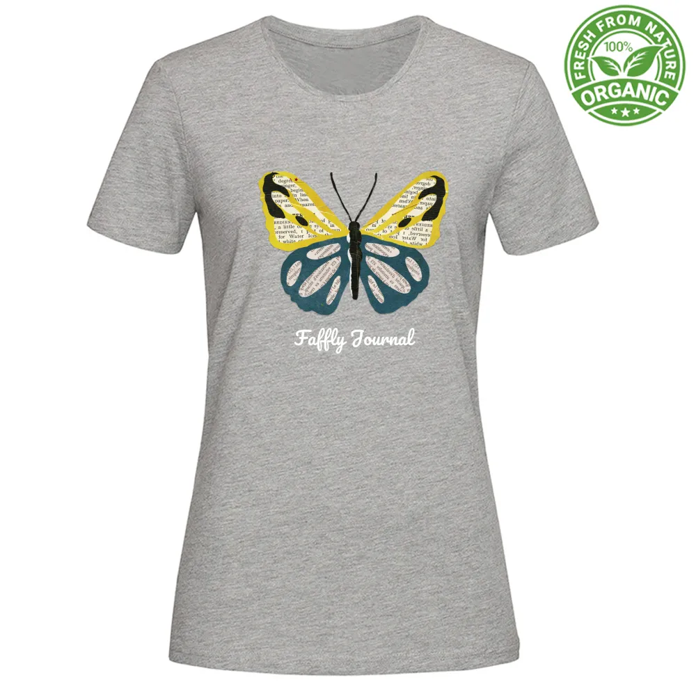 T-Shirt Woman Organic Faffly Journal