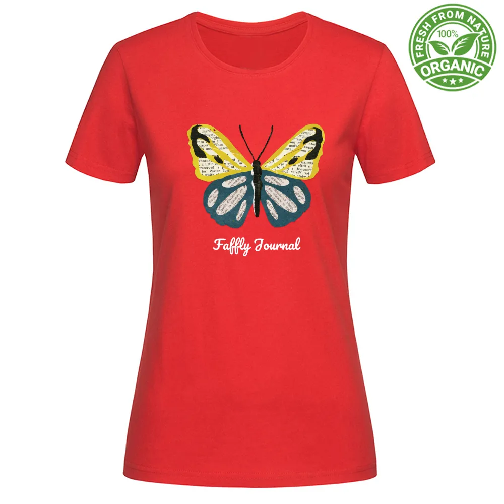 T-Shirt Woman Organic Faffly Journal