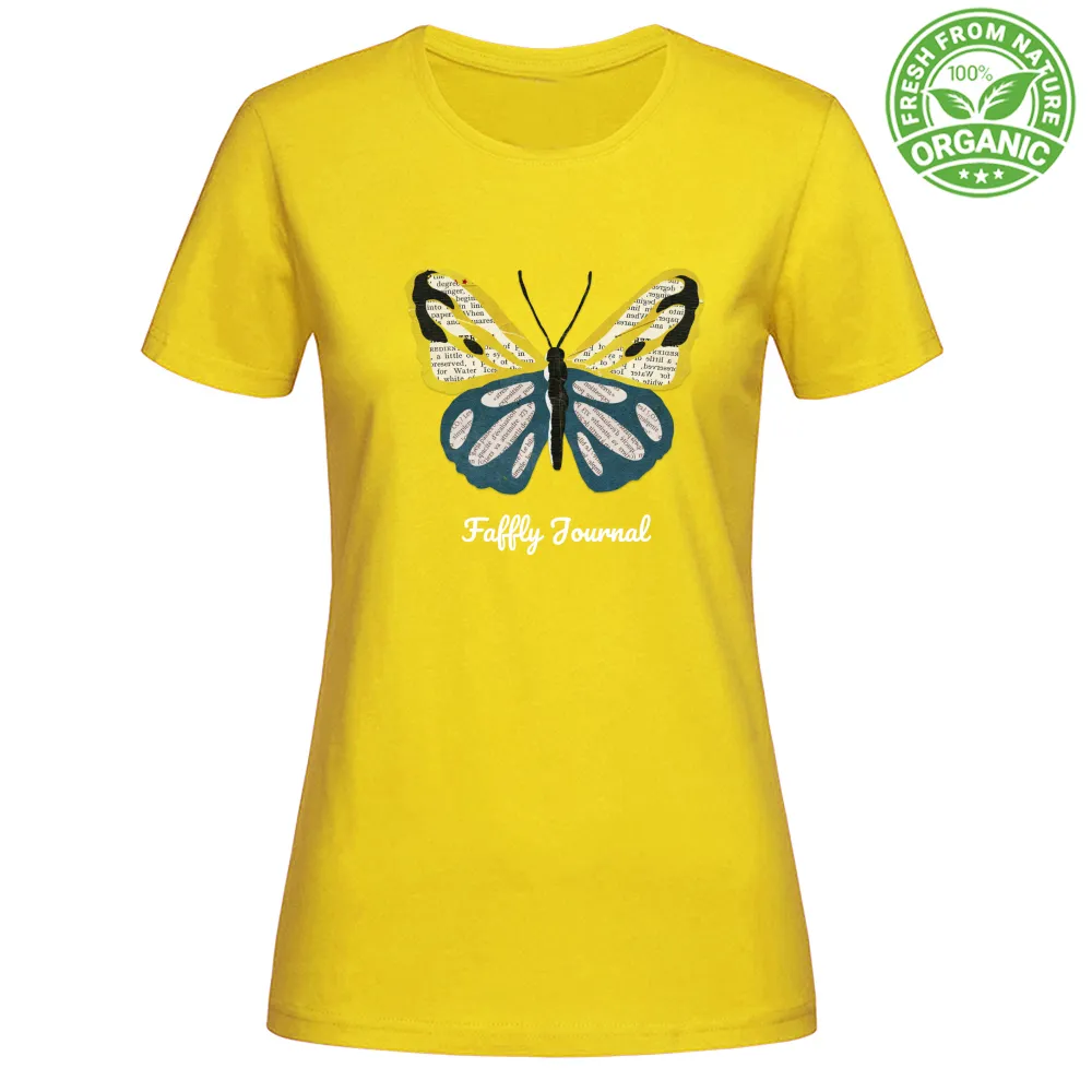 T-Shirt Woman Organic Faffly Journal