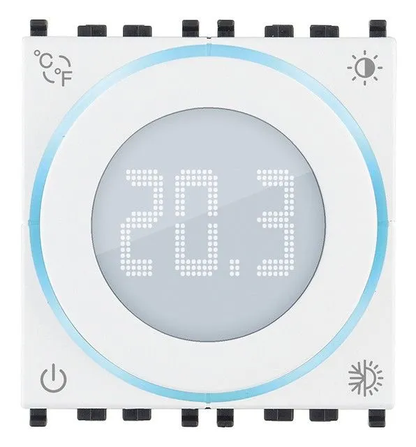 Termostato Rotella Connesso IoT 2 Mod. Bianco Vimar 02973.B