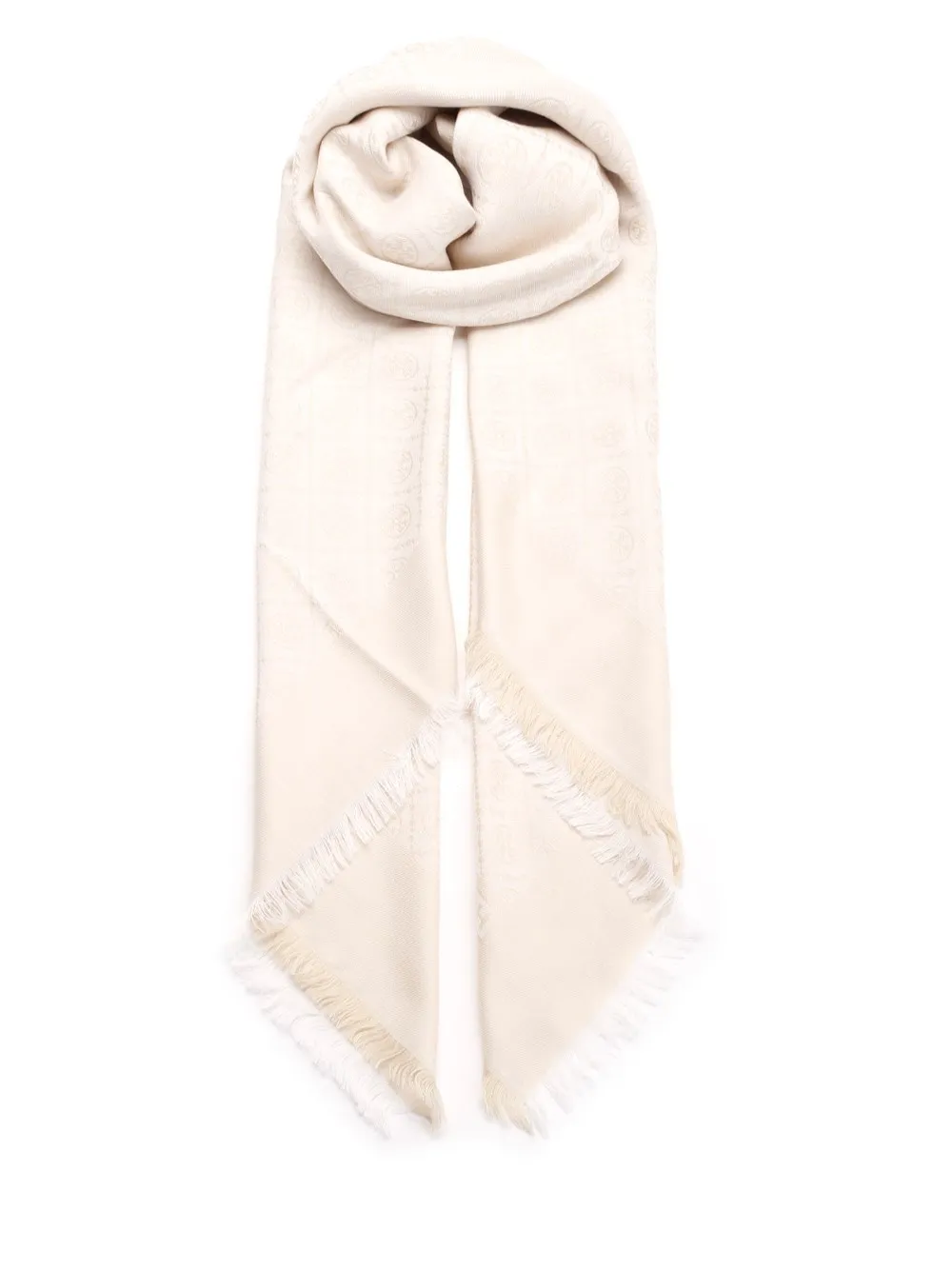   Tory Burch  Foulard monogram nero  