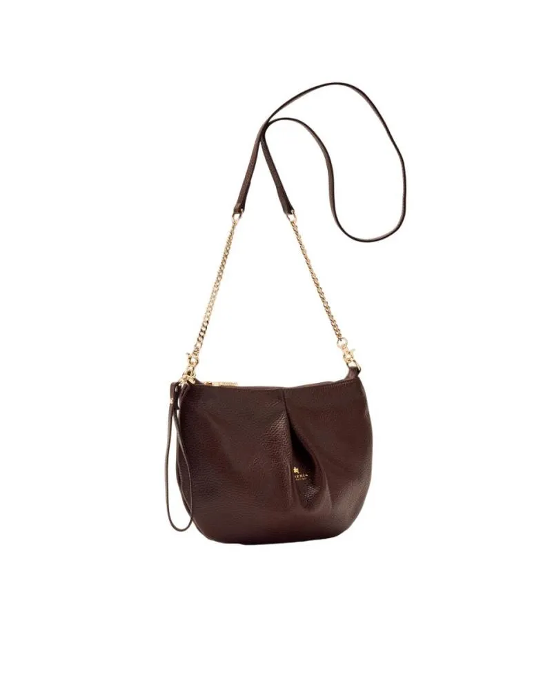 TRACOLLA CUOIERIA FIORENTINA IN PELLE EMMA POUCH 6003 230 CIOCCOLATO