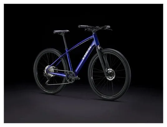 Trek Dual Sport 3 Fitness Bike Shimano Deore 10V 650mm Blue 2023