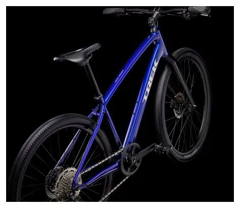 Trek Dual Sport 3 Fitness Bike Shimano Deore 10V 650mm Blue 2023