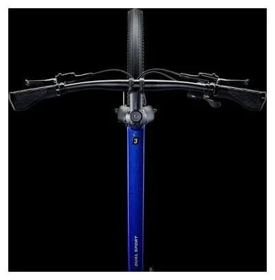 Trek Dual Sport 3 Fitness Bike Shimano Deore 10V 650mm Blue 2023