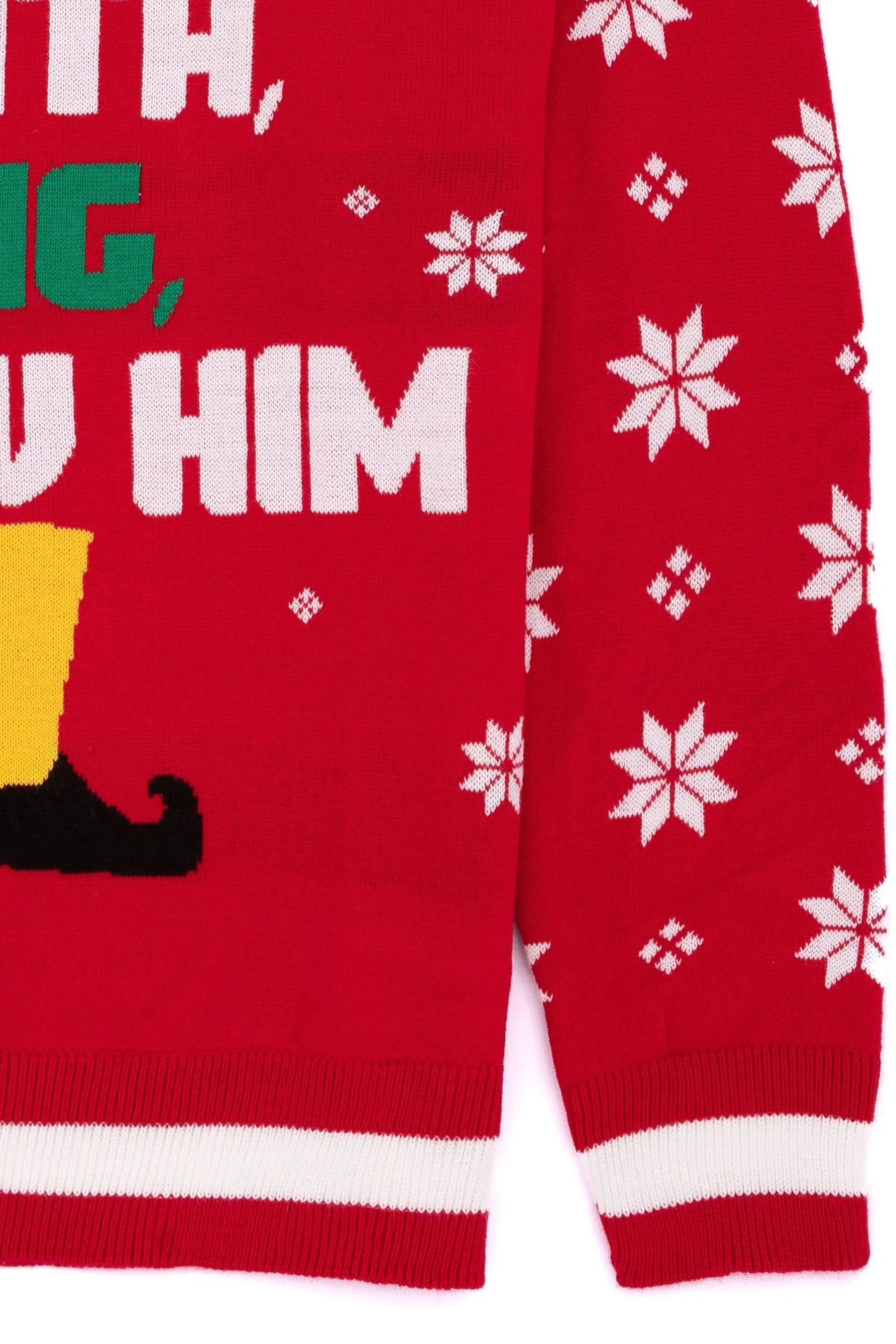 Vanilla Underground Uomo - Maglia lavorata con Natale per adulti