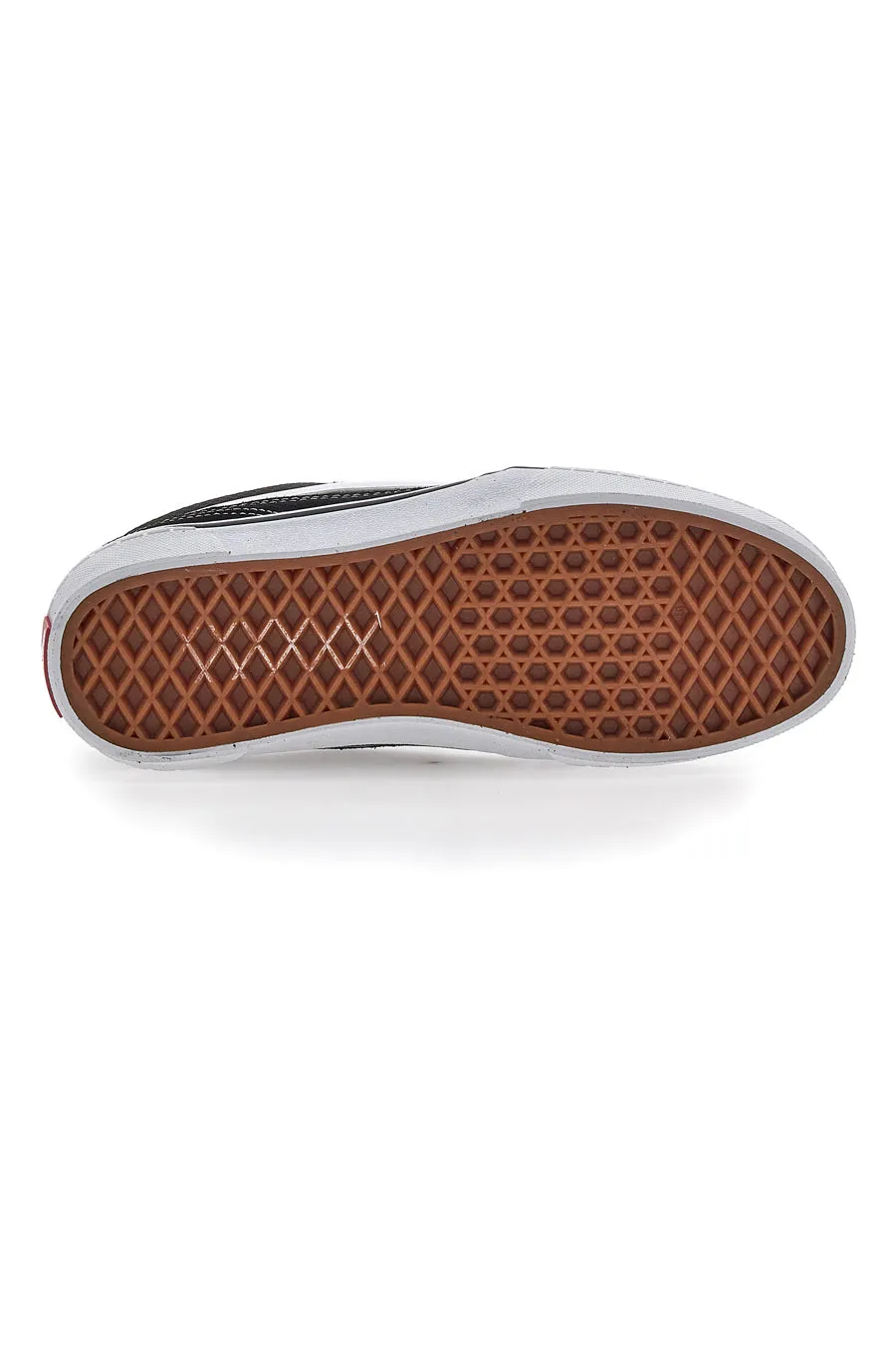   VANS Sneakers Nere e Bianche Con Tomaia In Pelle Vans Caldrone